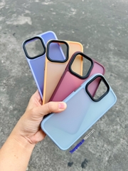 Ốp lưng chống vân tay nhiều màu sắc nổi bật Iphone 13 Pro Max