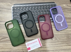 Ốp lưng MagSafe chống vân tay nhiều màu sắc nổi bật iPhone 14