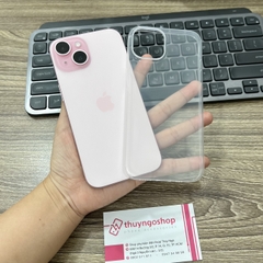 Ốp lưng trong suốt siêu mỏng iPhone 15 Plus