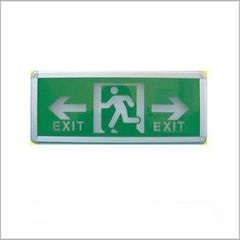 Đèn exit hai mặt chỉ hai hướng