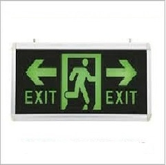 Đèn exit 2 mặt chỉ 2 hướng AED