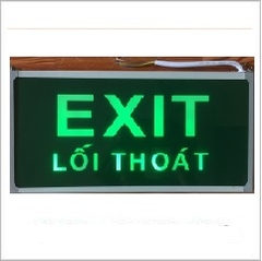 Đèn Exit không chỉ hướng AED