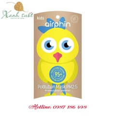 [Airphin] Khẩu trang trẻ em Airphin- Khẩu trang chống bụi mịn PM 2.5