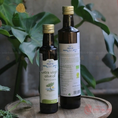 [Mani] Dầu Oliu Hữu Cơ Hy Lạp-  Extra Virgin Olive Oil [Xanh Suốt]