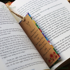 [Napoland] Kẹp Sách Handmade Bọc Vải - Handmade Fabric Bookmark