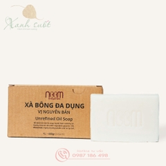 [Noom] Xà Bông Đa Dụng - Tự Nhiên, An Toàn Cho Cả Gia Đình- Unrefined Oil Soap [Xanh Suốt]