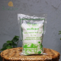 [Sahu] Muối Xay 750G - Sa Huynh Fine Salt- Muối Biển Sạch Từ Sa Huỳnh [Xanh Suốt]