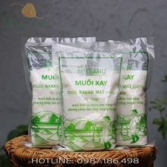 [Sahu] Muối Xay 750G - Sa Huynh Fine Salt- Muối Biển Sạch Từ Sa Huỳnh [Xanh Suốt]