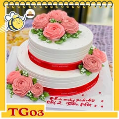 Bánh kem 2 tầng TG03