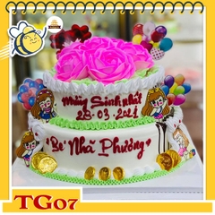 Bánh kem 2 tầng TG07