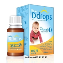 Baby Ddrops Vitamin D3 Của Mỹ 400IU