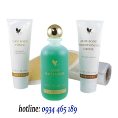 Bộ sản phẩm mát-xa làm thon gọn cơ thể Aloe Body Toning Kit