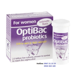 OptiBac Probiotics for women-men vi sinh chữa nấm âm đạo