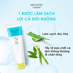 Sữa rửa mặt làm sạch tế bào da chết artistry studio cleanser+exfoliator