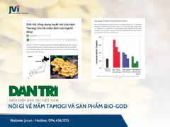 BÁO DÂN TRÍ NÓI GÌ VỀ NẤM TAMOGI VÀ SẢN PHẨM BIO-GOD