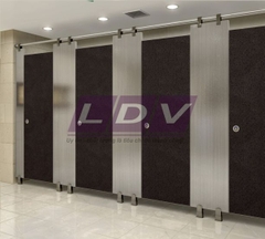 Kiểu vách ngăn vệ sinh Laminate chống thấm