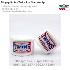 Băng quấn tay Twins loại 5m cao cấp