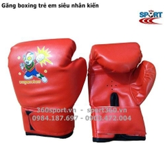 Găng boxing trẻ em siêu nhân kiến