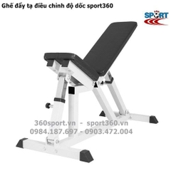 Ghế đẩy tạ điều chỉnh độ dốc sport360