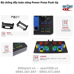 Bộ chống đẩy toàn năng Power Press Push Up