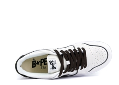 A BATHING APE BAPE SK8 STA WHITE SILVER