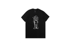 KAWS JAPAN HOLIDAY TEE black