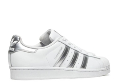 SuperStar 'White Silver Metallic'