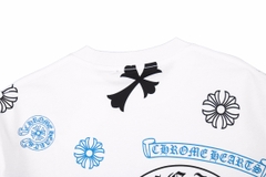 CH all over print logo short sleeve T-shirt White