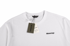 BLCG double B logo embroidered short sleeves White