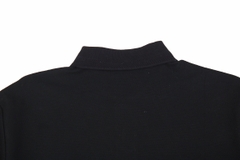 BBR 23ss Small Embroidered Polo Short Sleeves on Chest Black