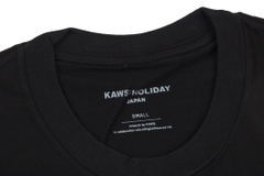 KAWS JAPAN HOLIDAY TEE black