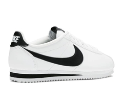 WMNS CLASSIC CORTEZ LEATHER 'WHITE BLACK'