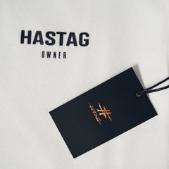 HTAG SWEATER - WHITE HASTAG