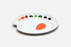 Palette pha màu Mijello Ellipse chuyên dụng cho Acrylic & Oil