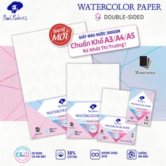 Giấy màu nước Paul Rubens 50% cotton - tờ lẻ