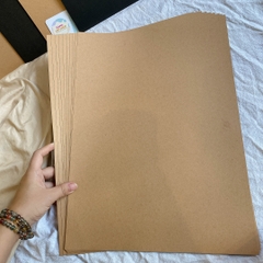 Giấy Kraft Nâu Dày 20 Tờ A4 180Gsm