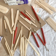 Bộ Dụng Cụ Tạo Hình Đất Sét Cơ Bản