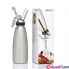 Bình xịt kem tươi Mosa INOX 1 Lít