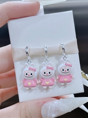 Mặt dây chuyền dành cho bé kiểu dáng dễ thương BẠC HIỂU MINH MTE002