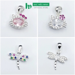 Mặt Dây Chuyền Bạc Ta Đính Đá Cao Cấp Chính Hãng Bạc Hiểu Minh BST008