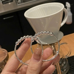 Kiềng tay chân trẻ em bạc ta nguyên chất S99 BẠC HIỂU MINH LTEQH003