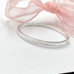 Lắc Tay Bạc 925 Mix Đá Nhân Tạo Cao Cấp Sáng Bền Đẹp BẠC HIỂU MINH LTU664