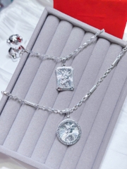 Mặt Dây Chuyền Bạc 925 Cho Bé Trai BẠC HIỂU MINH MTE008 ( ib shop chọn hình muốn đặt)