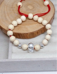 Lắc Tay Lắc Chân Bé Yêu Hạt Dâu Tằm Mix Charm Bé Rắn Bạc Ta Bạc Hiểu Minh LTE577