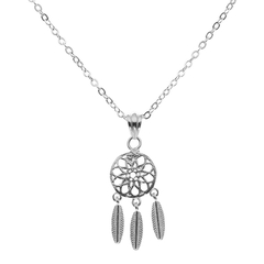 Dây Và Mặt Dây Chuyền Nữ Bạc Hiểu Minh DMD049S - Dreamcatcher - Bảo Hành Vĩnh Viễn ( Hàng Chính Hãng )