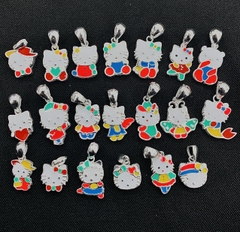 Mặt dây chuyền dành cho bé mèo Kitty BẠC HIỂU MINH MTE005