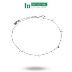 Lắc Chân Nữ Hàng Chính Hãng Bạc Hiểu Minh LC064