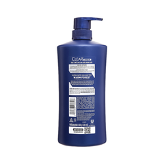 Dầu gội nước hoa Clear Men Warm Forest sạch gàu sạch nhờn hương phong lữ và gỗ đàn hương 600G/ 840G