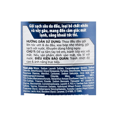 Dầu gội sạch gàu Clear Men bia mát lạnh trị sạch gàu 340G/ 650G