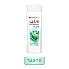 Dầu gội sạch gàu Clear mát lạnh bạc hà 170G/ 340G/ 630G/ 880G/ 1.4KG